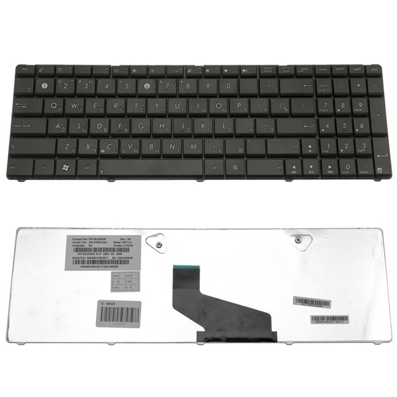Клавиатура для ASUS ноутбука совместима с моделями A53U A53Ta K53Be K53U K53Z K53Ta K73Be K73Ta X53Be X53Ta X53U X73Ta