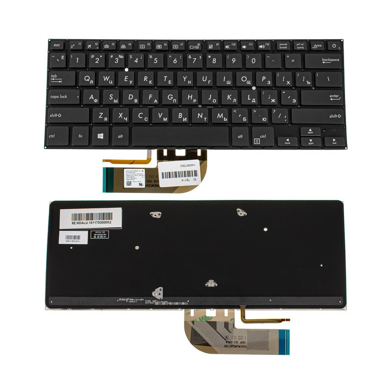 Клавіатура для ASUS ноутбука сумісна з моделями B9440