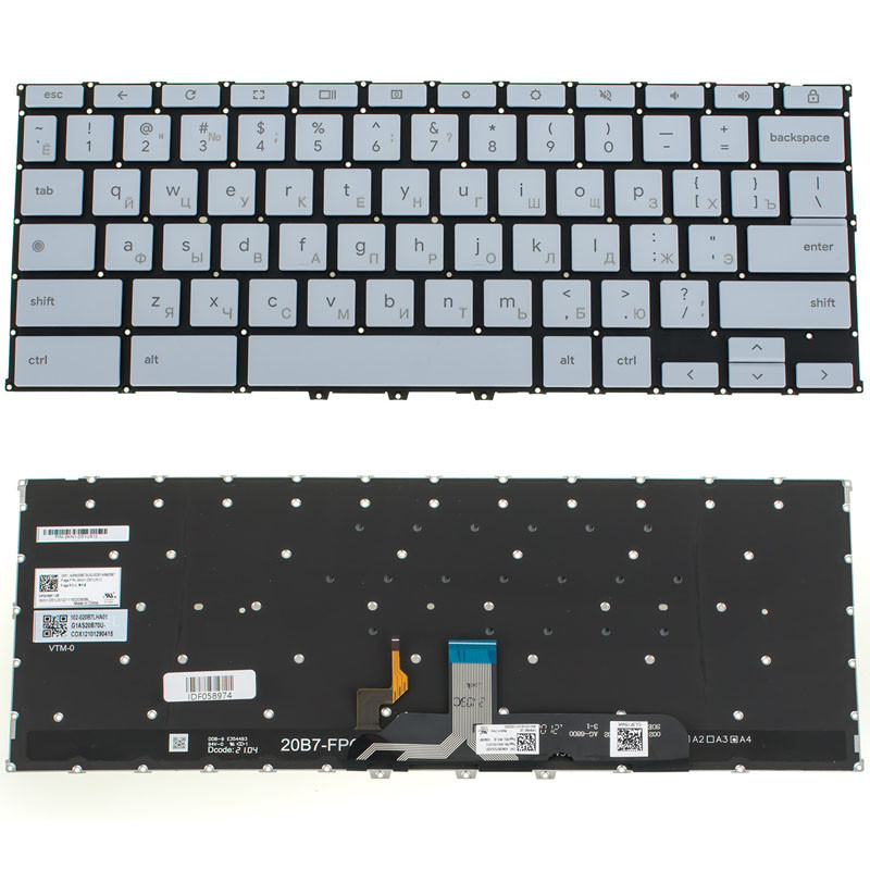 Клавиатура для ASUS ноутбука совместима с моделями CX5400