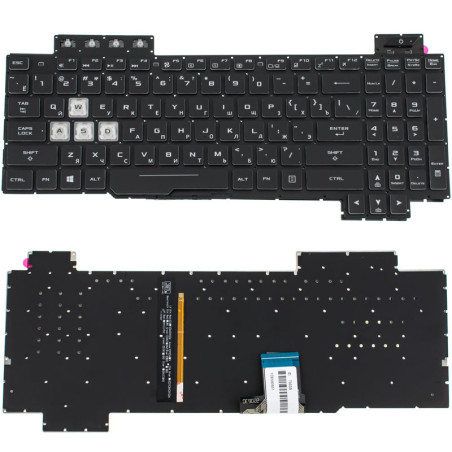 Клавіатура для ASUS ноутбука сумісна з моделями FX505