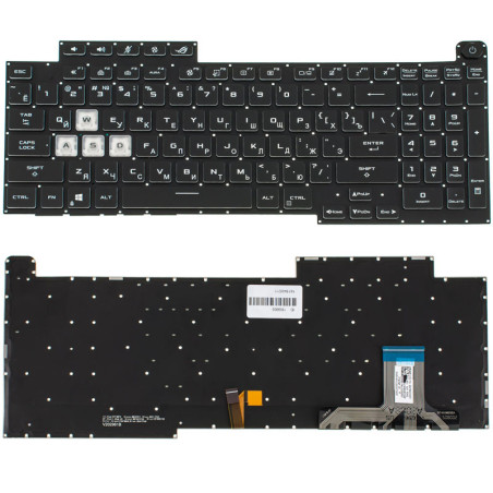 Клавіатура для ASUS ноутбука сумісна з моделями G713 RGB 4 2021