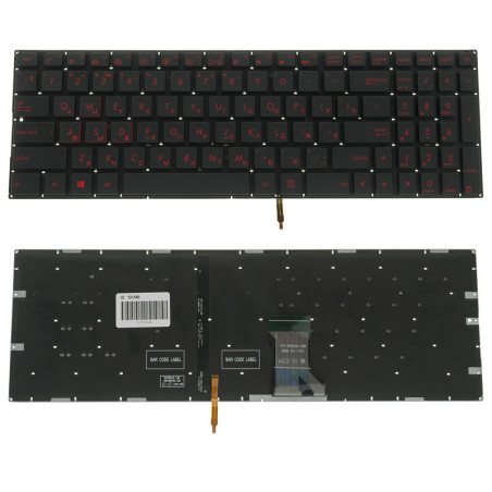 Клавиатура для ASUS ноутбука совместима с моделями GL702VML