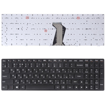 Клавиатура Lenovo IdeaPad G500 G505 G510 G700 G710 MP-12P83SU-686 PK130Y0305 V117020GS1 MP-12P83RU-6861 V-117020ZS1-R