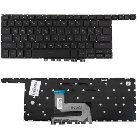 Клавиатура для ASUS ноутбука совместима с моделями GX650 RGB