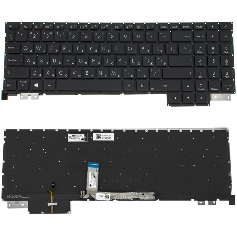 Клавіатура для ASUS ноутбука сумісна з моделями H5600