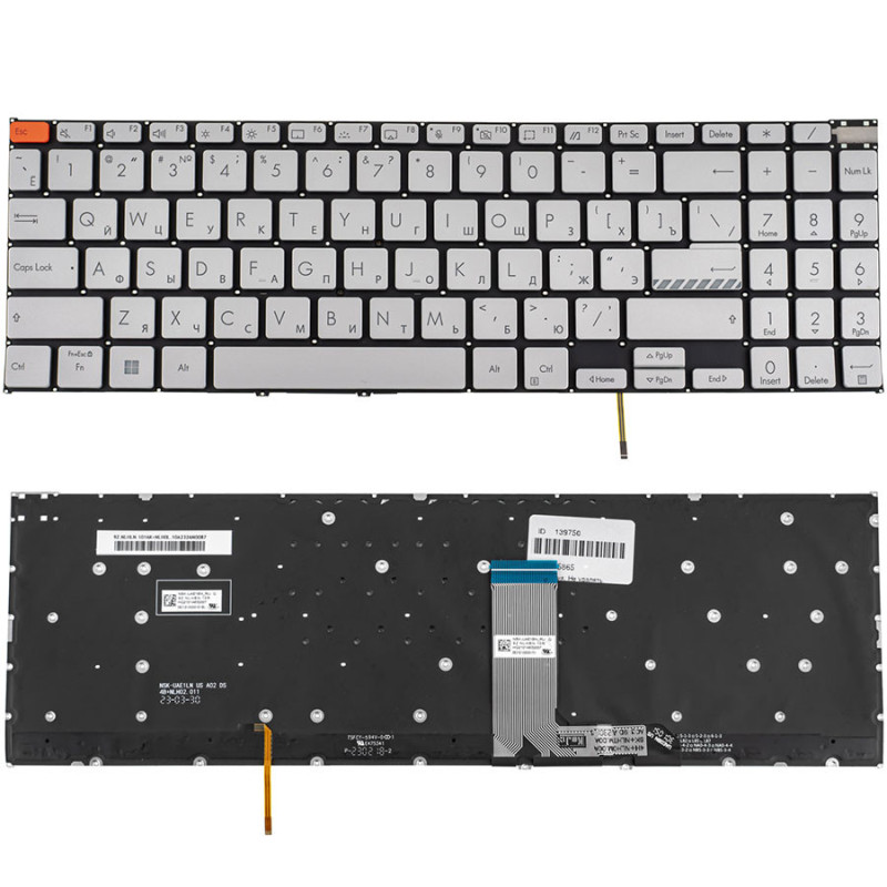 Клавиатура для ASUS ноутбука совместима с моделями K6602 Клавиатура для ASUS ноутбука совместима с моделями K6602