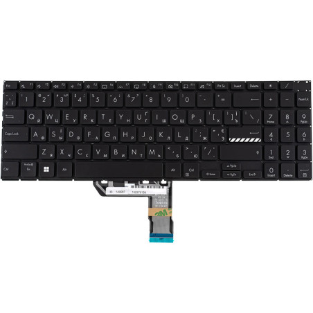 Клавиатура для ASUS ноутбука совместима с моделями M3500