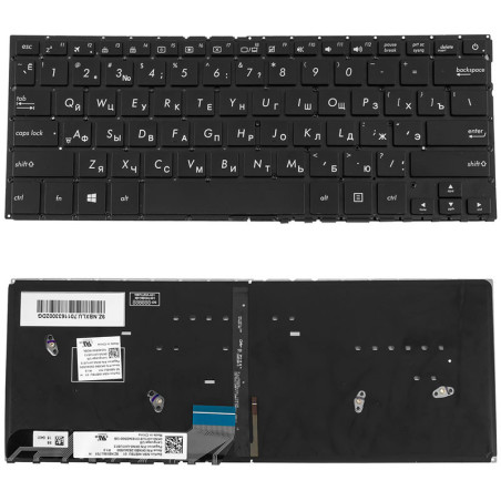 Клавиатура для ASUS ноутбука совместима с моделями UX305UAB