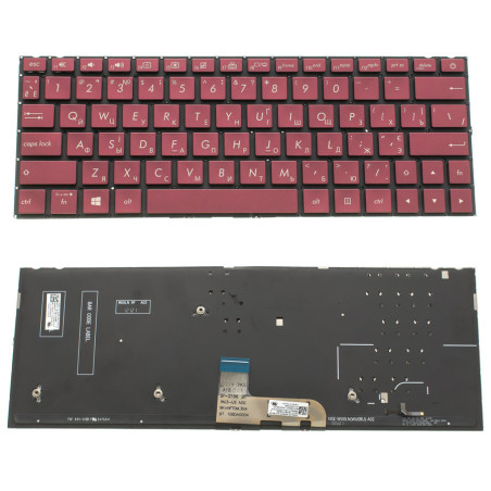 Клавиатура для ASUS ноутбука совместима с моделями UX333