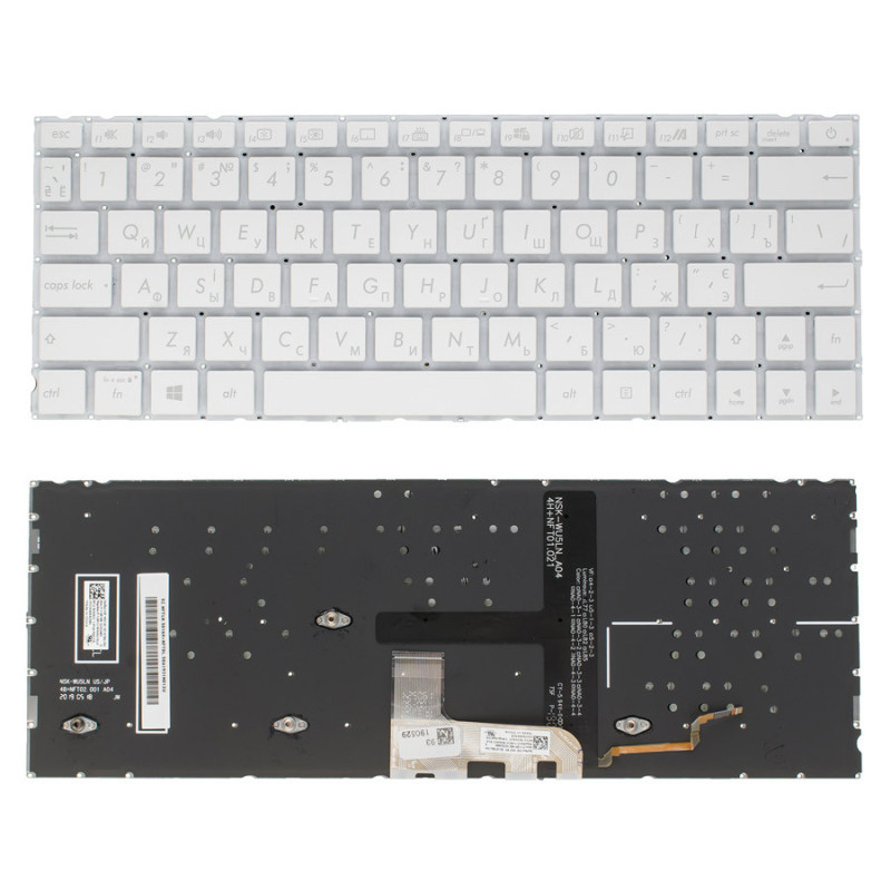 Клавіатура для ASUS ноутбука сумісна з моделями UX334