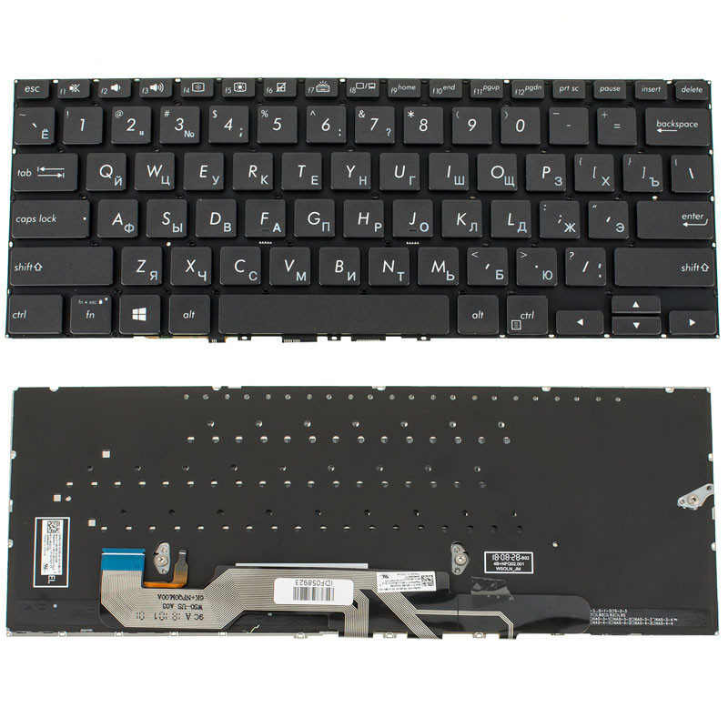 Клавіатура для ASUS ноутбука сумісна з моделями UX362