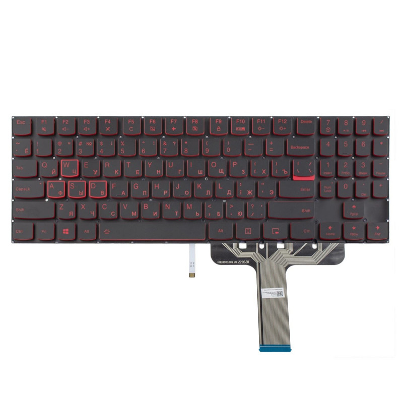 Клавиатура Lenovo Legion Y520-15IKB Y520-15IKBm Y720-15IKB R720-15IKB SN20M27492 PK1313B3A11 V160420CS1 PC4SB 9Z.NDUB