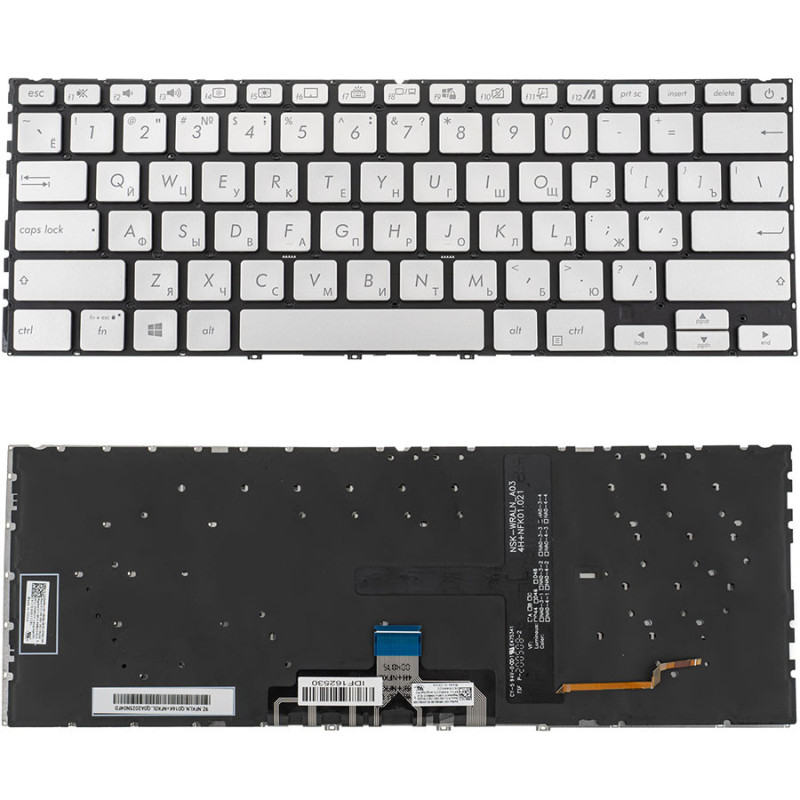 Клавиатура для ASUS ноутбука совместима с моделями UX434 Клавиатура для ASUS ноутбука совместима с моделями UX434