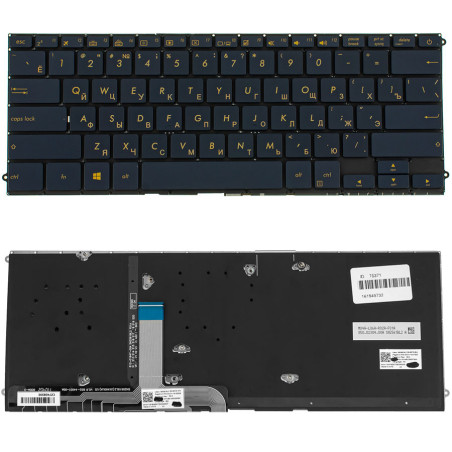 Клавиатура для ASUS ноутбука совместима с моделями UX490