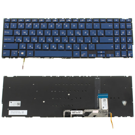 Клавиатура для ASUS ноутбука совместима с моделями UX534