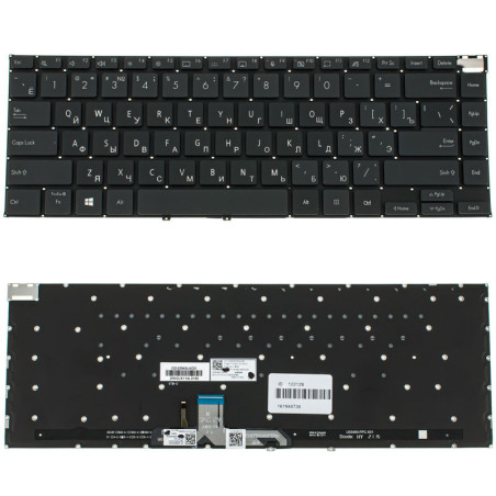 Клавіатура для ASUS ноутбука сумісна з моделями UX5400