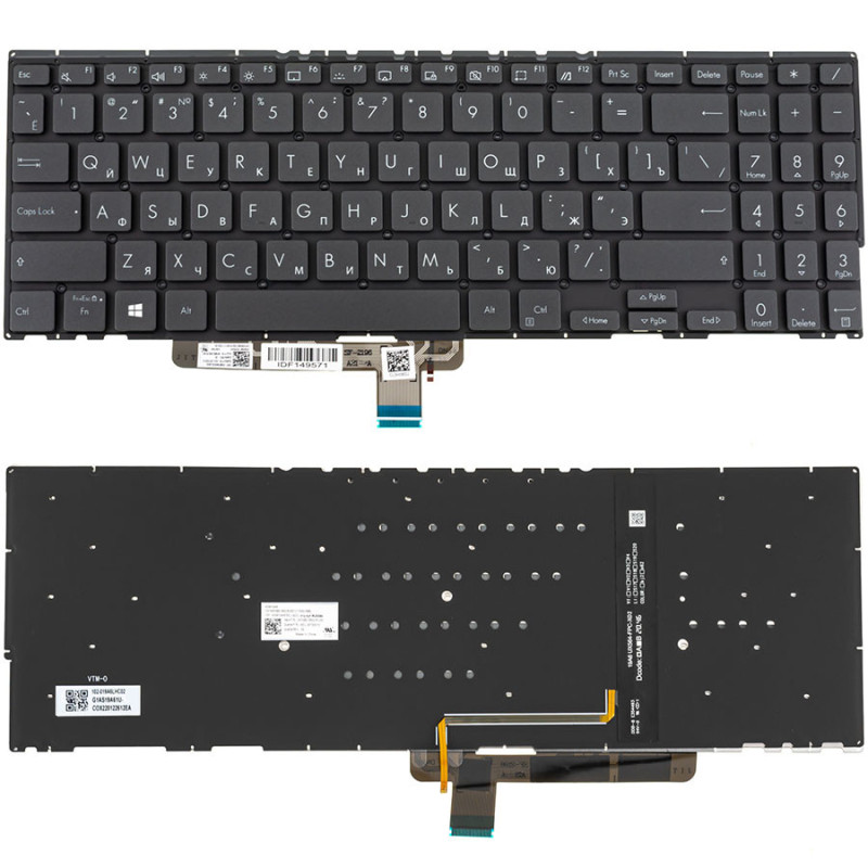 Клавиатура для ASUS ноутбука совместима с моделями UX564