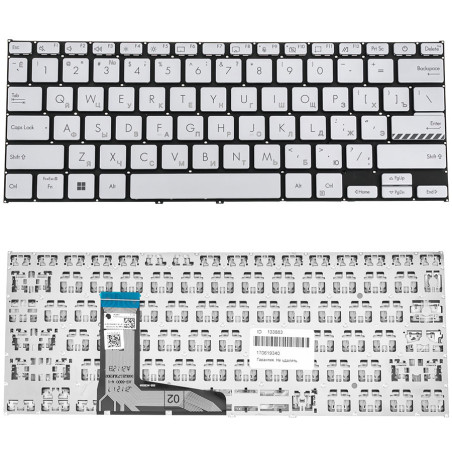 Клавиатура для ASUS ноутбука совместима с моделями X1402 X1403