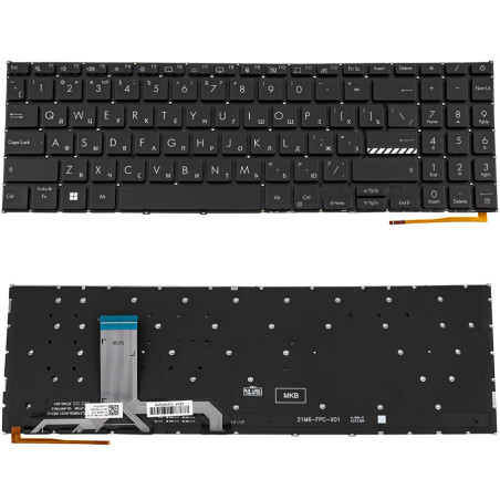 Клавиатура для ASUS ноутбука совместима с моделями X1502