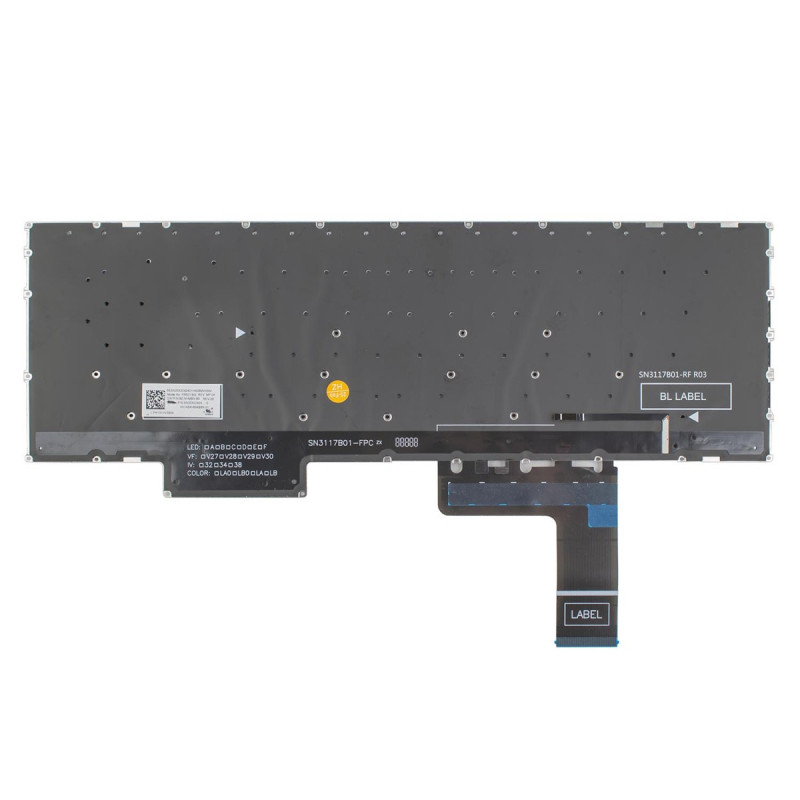 Клавиатура Lenovo LOQ 15ARP9 15IAX9 15IAX9E 15IAX9I 15IRX9 PR5CYBG 9Z.NHMBN.B0 SN20X22424 NSK-65ABBN PK131HV3B00