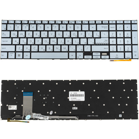 Клавиатура для ASUS ноутбука совместима с моделями X1702