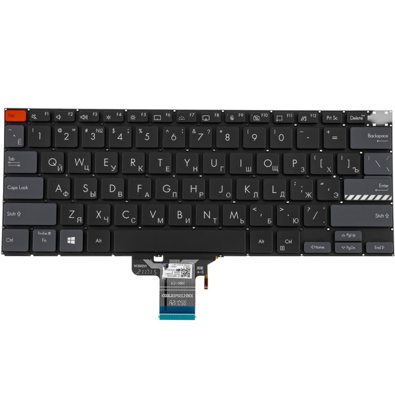 Клавиатура для ASUS ноутбука совместима с моделями X3400 X7400