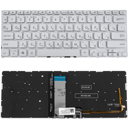 Клавіатура для ASUS ноутбука сумісна з моделями X409