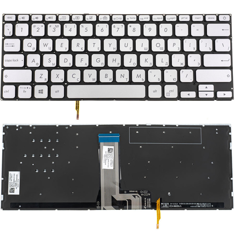 Клавиатура для ASUS ноутбука совместима с моделями X412 Клавиатура для ASUS ноутбука совместима с моделями X412