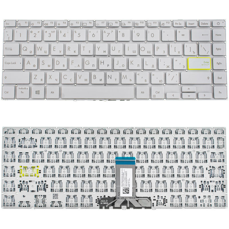 Клавиатура для ASUS ноутбука совместима с моделями X421