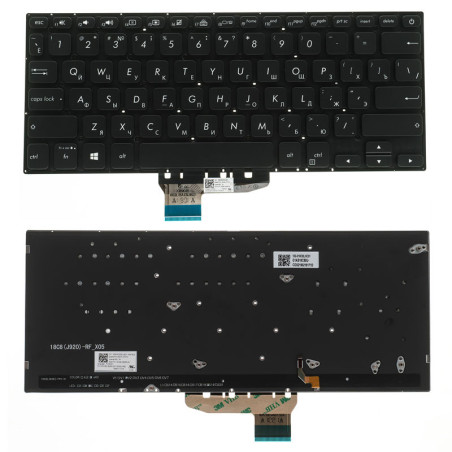 Клавиатура для ASUS ноутбука совместима с моделями X430