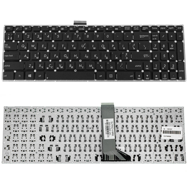 Клавіатура для ASUS ноутбука сумісна з моделями X502 X551 X553 X555 S500 TP550 Клавіатура для ASUS ноутбука сумісна з моделями X502 X551 X553 X555 S500 TP550