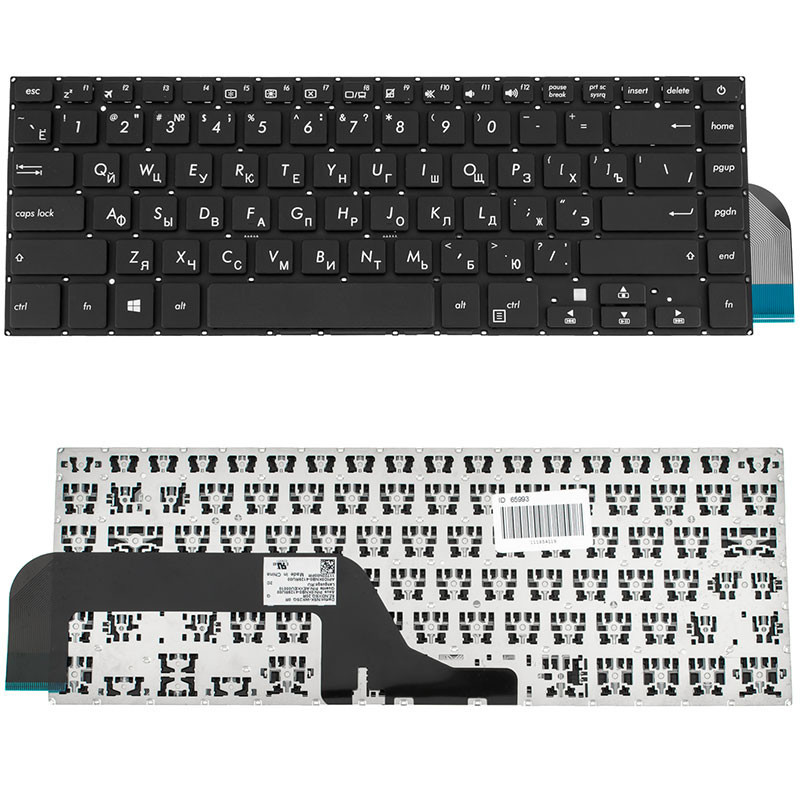 Клавиатура для ASUS ноутбука совместима с моделями X505