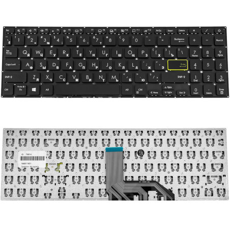 Клавиатура для ASUS ноутбука совместима с моделями X513 X531