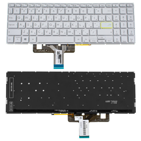 Клавиатура для ASUS ноутбука совместима с моделями X521
