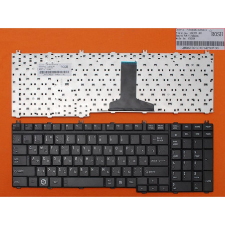 Клавиатура Toshiba Satellite A500 A505 A505D F501 L350 L355 L355D L500 L500D L505 L505D L510 L515 L550 L555 L555D P30