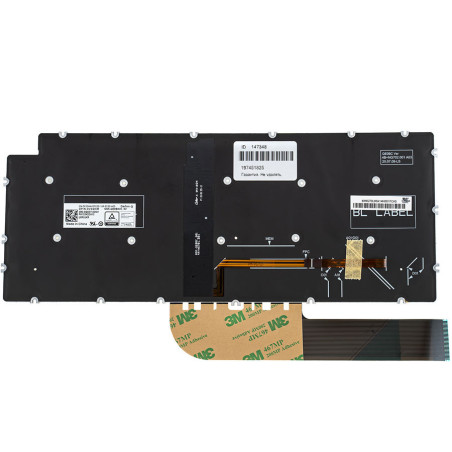 Клавиатура для DELL ноутбука совместима с моделями Inspiron 5390 5490 7490