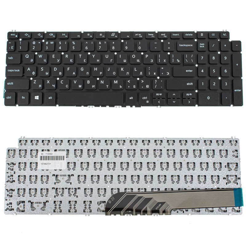 Клавиатура для DELL ноутбука совместима с моделями Inspiron 5584 Клавиатура для DELL ноутбука совместима с моделями Inspiron 5584