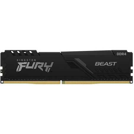 Оперативная память DDR4-3200 DDR4 3200 Kingston Fury 16384 MB PC4-25600 PC4 25600 Beast Black KF432C16BB/16 KF432C16BB 16 ОЗУ