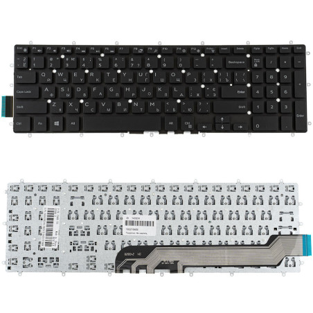 Клавиатура для DELL ноутбука совместима с моделями Inspiron 7566 7567