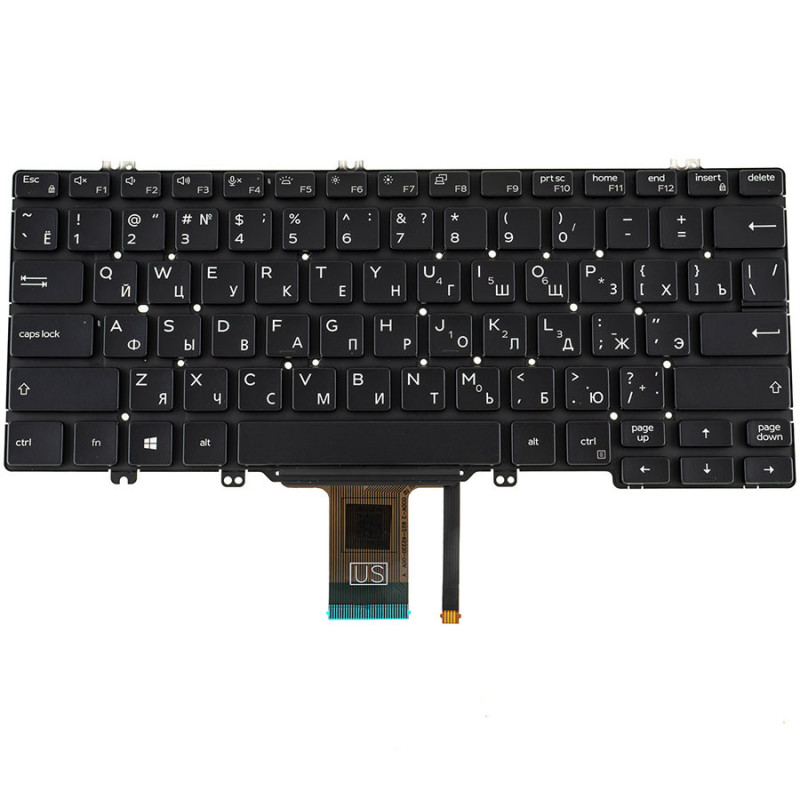Клавиатура для DELL ноутбука совместима с моделями Latitude 3200 3300 5200