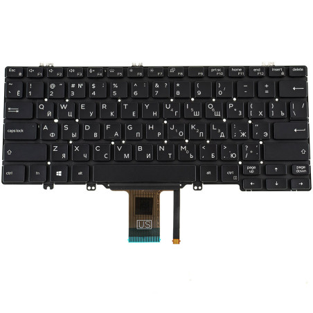 Клавиатура для DELL ноутбука совместима с моделями Latitude 3200 3300 5200
