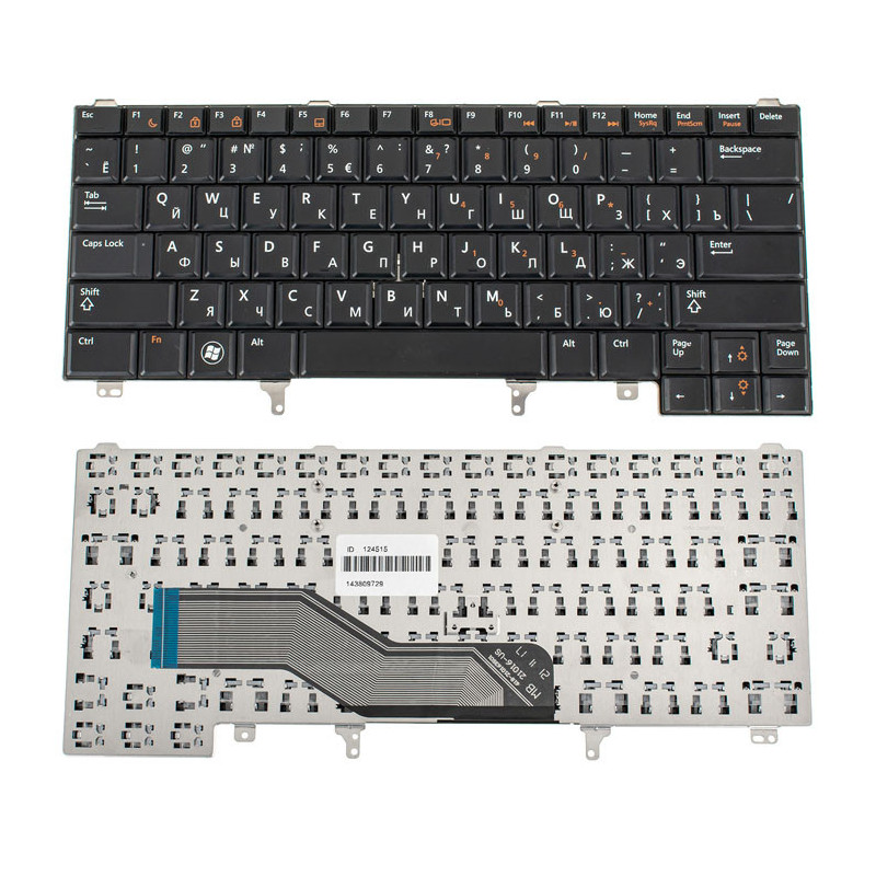 Клавиатура для DELL ноутбука совместима с моделями Latitude E5420 E6320 E6330 E6430