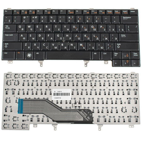 Клавиатура для DELL ноутбука совместима с моделями Latitude E5420 E6320 E6330 E6430