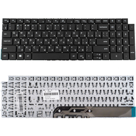 Клавиатура для DELL ноутбука совместима с моделями Vostro 3510 3520