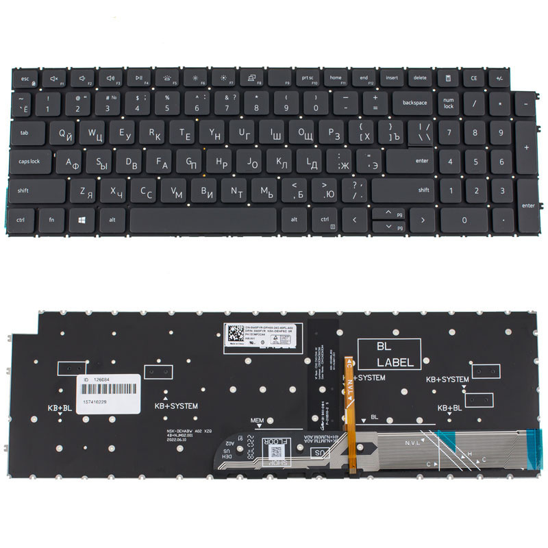 Клавіатура для DELL ноутбука сумісна з моделями Vostro 3510 3520