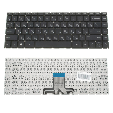 Клавиатура для HP ноутбука совместима с моделями 14-CM 14-CK 14 CM CK