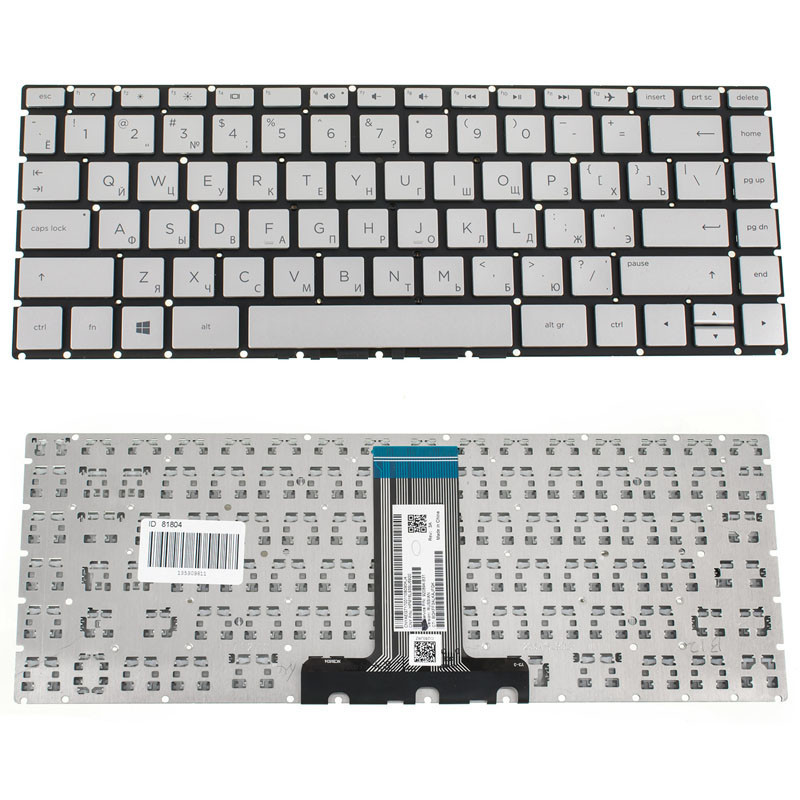 Клавіатура для HP ноутбука сумісна з моделями 240 G6 245