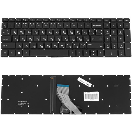 Клавиатура для HP ноутбука совместима с моделями 250 G7 255