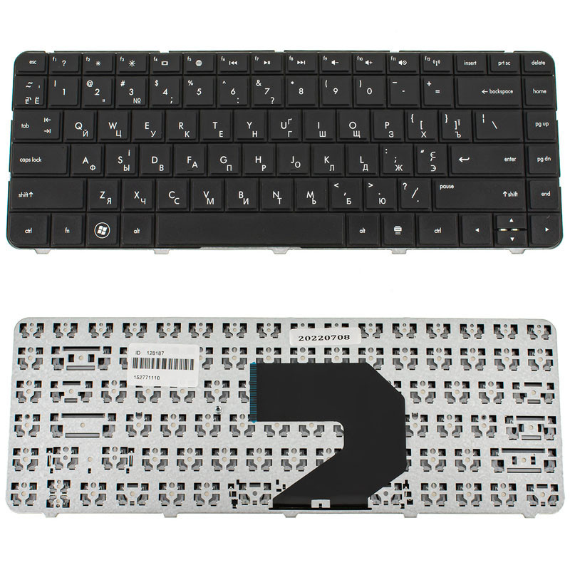 Клавиатура для HP ноутбука совместима с моделями Compaq 430 431 630 635 640 650 655 СQ43 CQ57 CQ58 Pavilion G4-1000 G6-1000 G4