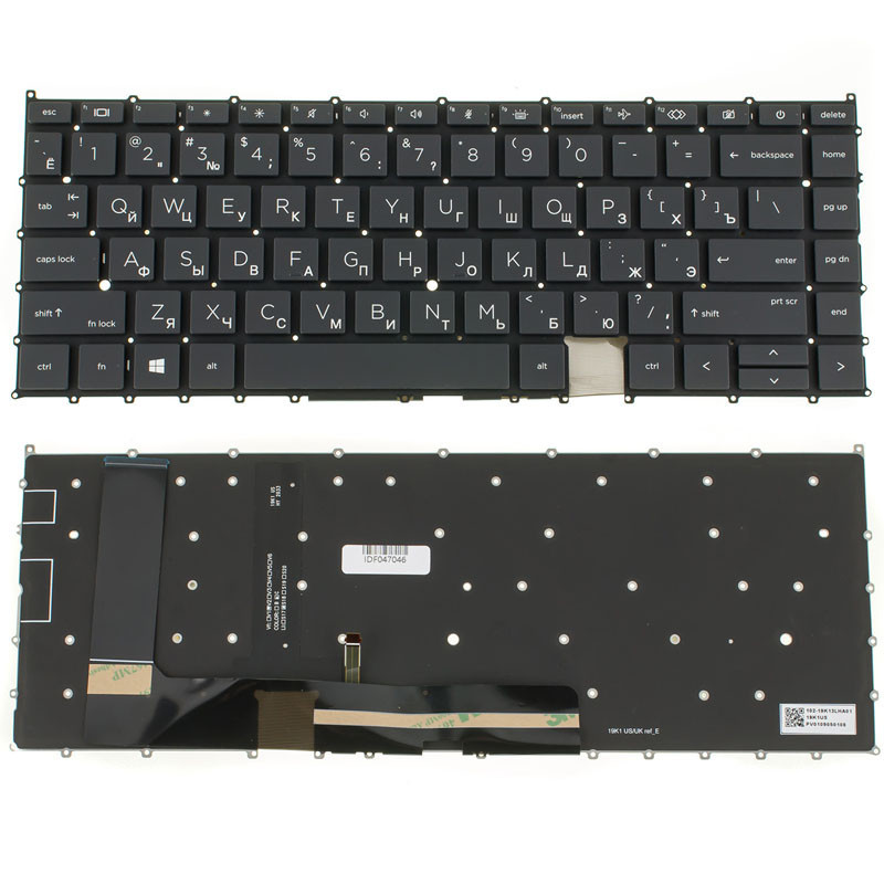 Клавіатура для HP ноутбука сумісна з моделями EliteBook X360 1040 G8